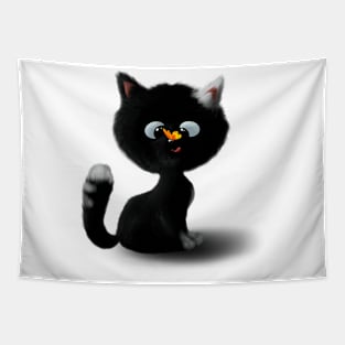 Cute kitten Tapestry