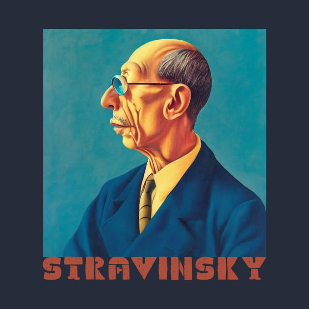 IGOR STRAVINSKY by Cryptilian