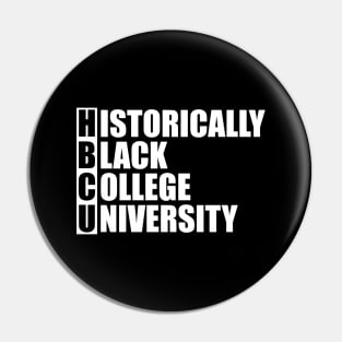 HBCU - Historically Black College University w Pin