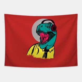 Modern Dino Tapestry