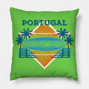 Portugal surfing rider Pillow