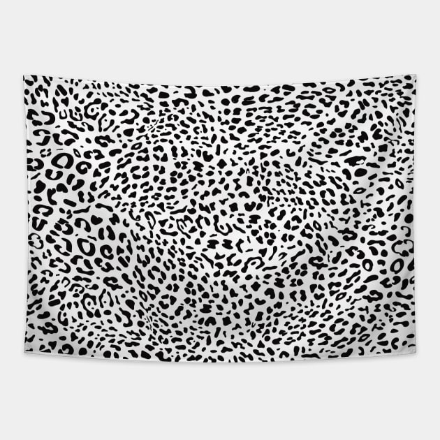 New Leopard Texture 1 Tapestry by B&K