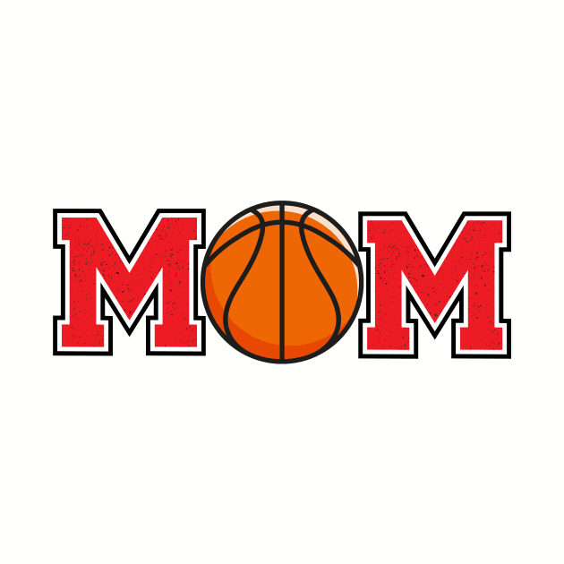 Basketball Mom Red by capesandrollerskates 