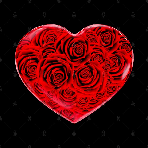 Heart of Roses by zuzugraphics