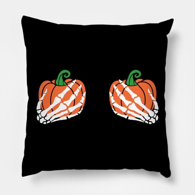 Funny Pumpkin bra Pillow by Fanboy04