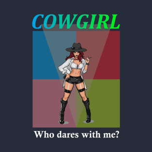 cowgirl design T-Shirt