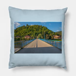 Bridge in Kulen Vakuf, Bosnia Pillow