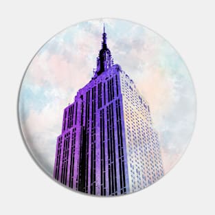 Empire State Building (Watercolor) Pin