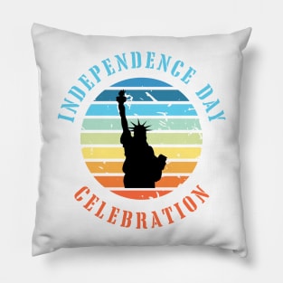 Independence day celebration Pillow