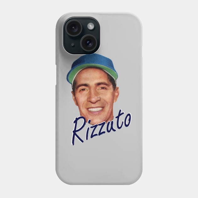 Rizzuto Tribute Design Phone Case by Bleeding Yankee Blue