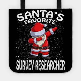 Santas Favorite Survey Researcher Christmas Tote