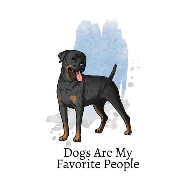 Dogs Are My Favorite People by Prilidiarts