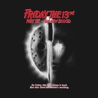 Friday the 13th, Jason Voorhees, Slasher. Horror Classic T-Shirt