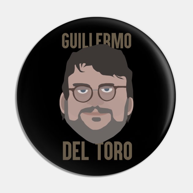 Guillermo Del Toro Head Pin by JorisLAQ