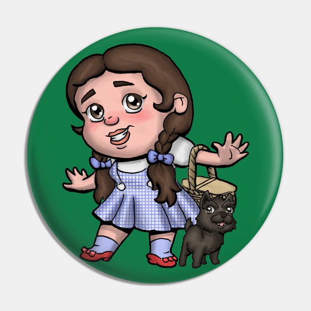 Dorothy Gale Pin by zacksmithart