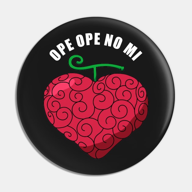 Ope Ope no Mi Devil Fruit Pin by ManimeXP
