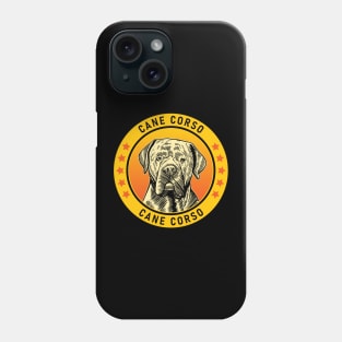 Cane Corso Dog Portrait Phone Case