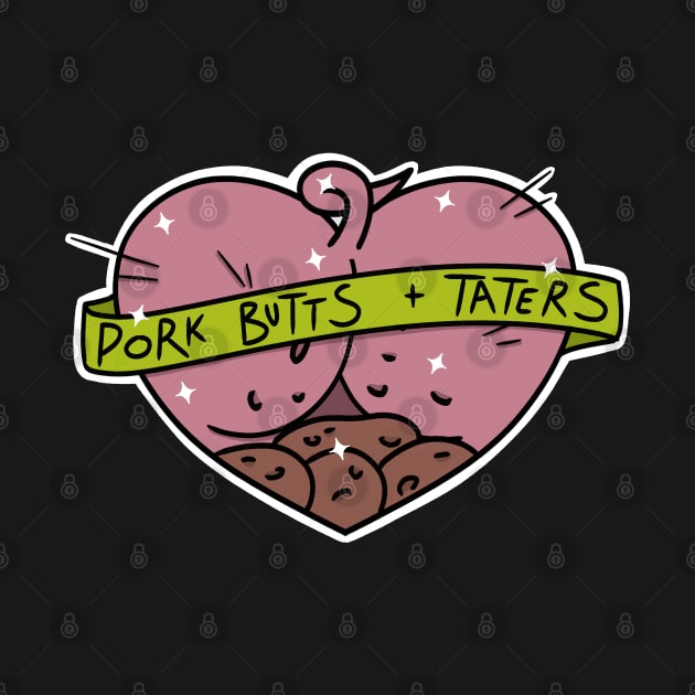 Pork Butts And Taters by alexhefe