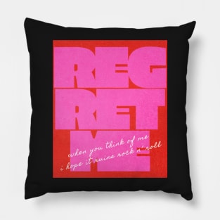 DAISY JONES AND THE SIX BOOK - REGRET ME SONG Pillow