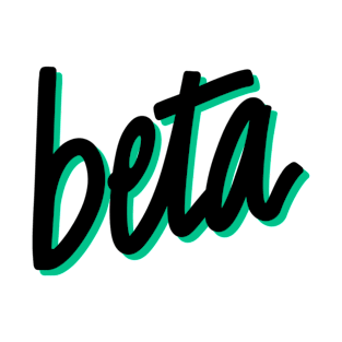 Greek Alphabet: beta (black-green) T-Shirt