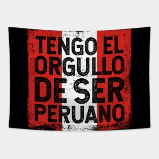 Tengo el orgullo de ser peruano Tapestry