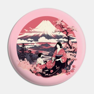 JAPANESE WOMAN Pin