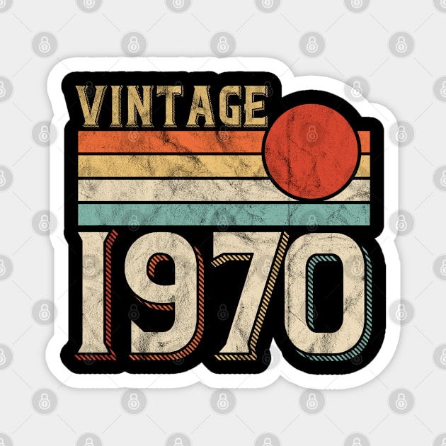 Vintage 1970 Magnet by BaderAbuAlsoud