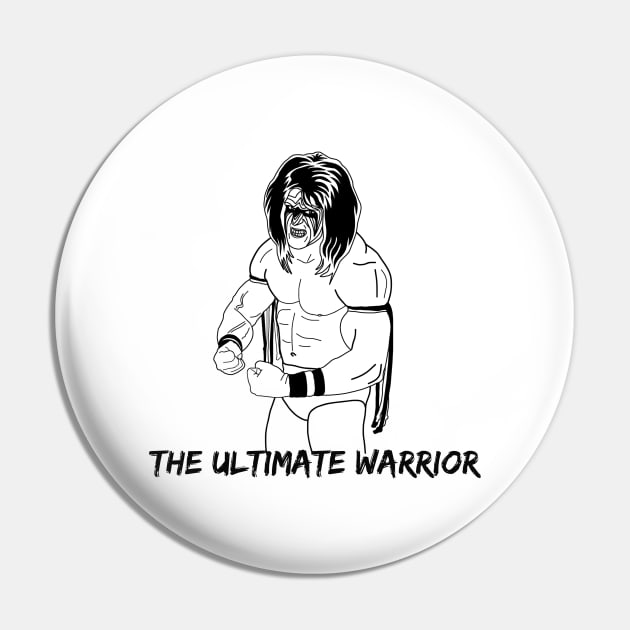 The Ultimate Warrior Pin by 8mmattire