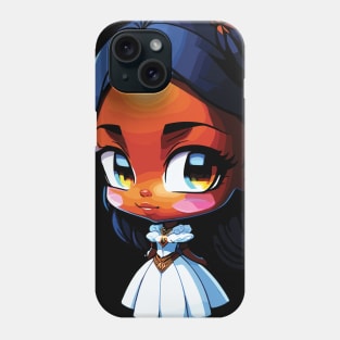 Cute Black Princess #2 Phone Case