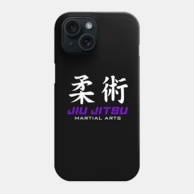 JIU JITSU KANJI Phone Case by beanbeardy