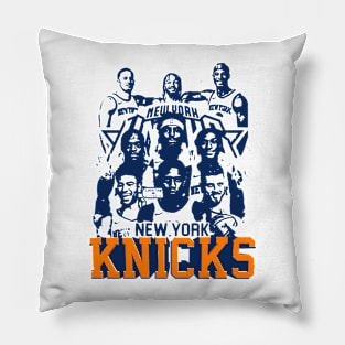 Blue Vintage Knicks SLAM //// NY Vintage Pillow