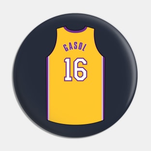 Pau Gasol Los Angeles Jersey Qiangy Pin