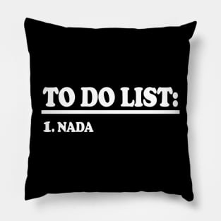 To Do List Pillow