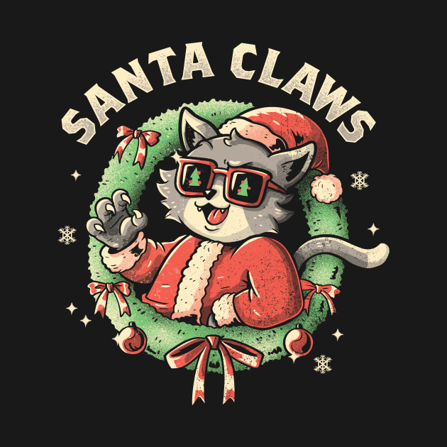 Disover Santa Claws Ugly Sweater by Tobe Fonseca - Xmas Gift - T-Shirt