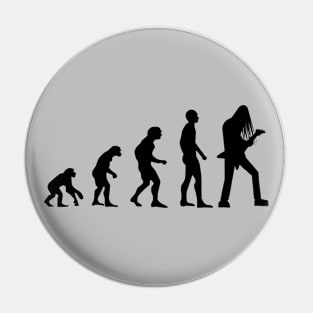 Guitar from monkey to man Pin