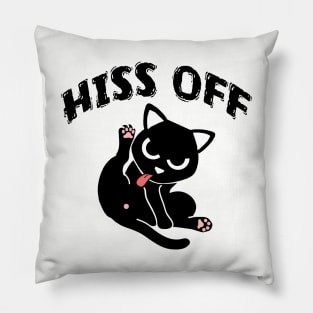 Hiss Off Pillow