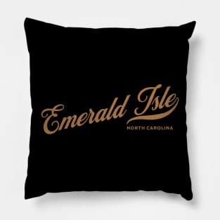 Emerald Isle, NC Beachgoing Vacationing Pillow