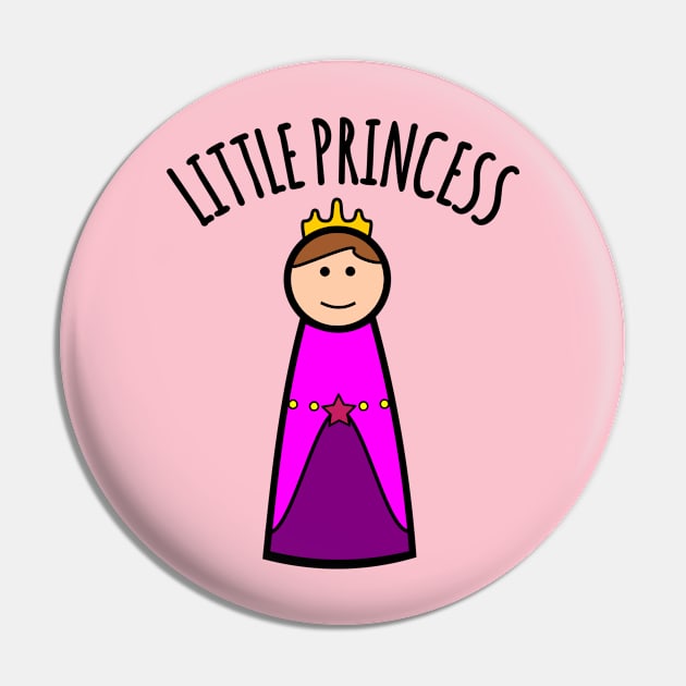 Little Princess Pin by pegdolltees