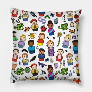 Little Magic School Bus Class Photo Pillow