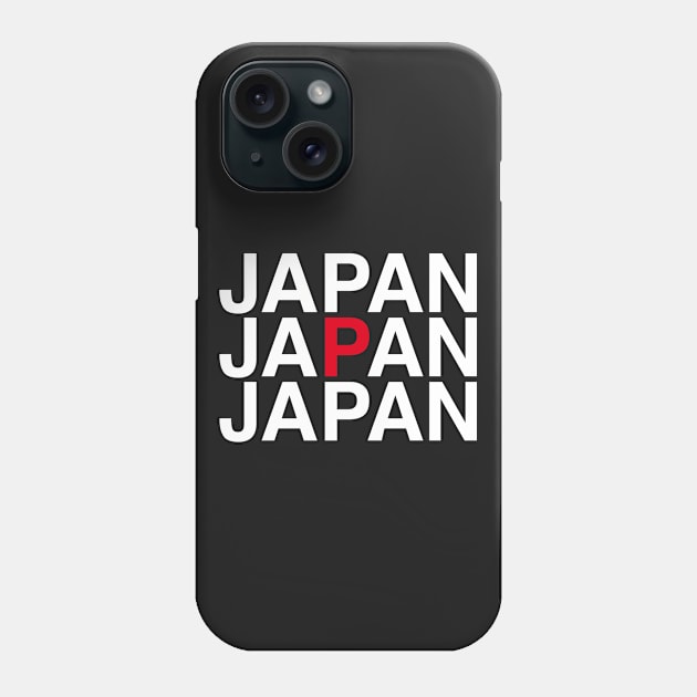 JAPAN Flag Phone Case by eyesblau