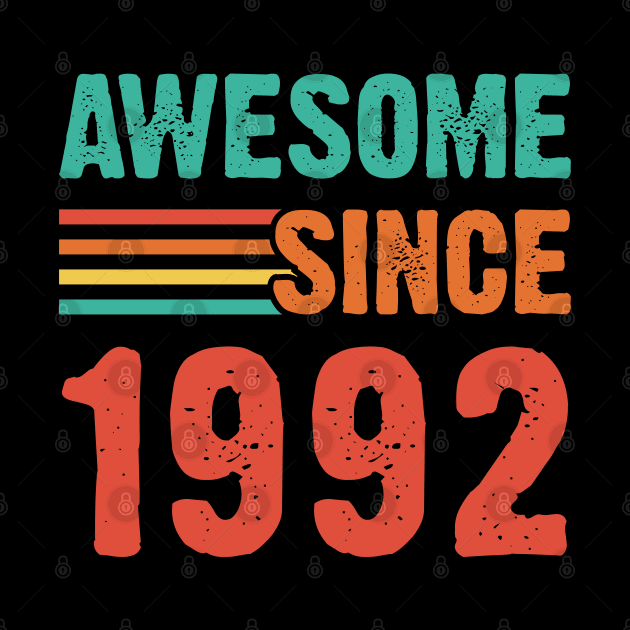 Vintage Awesome Since 1992 by Emma