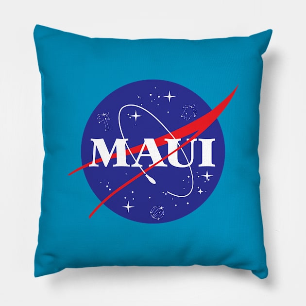 Nasa Parody: Maui Pillow by EliseDesigns