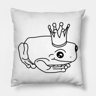 Royal Frog Pillow