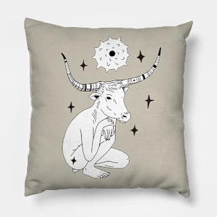 STARS BULL Pillow