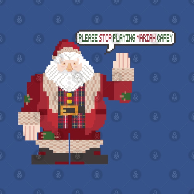 please stop playing mariah carey (ugly christmas sweater) by remerasnerds