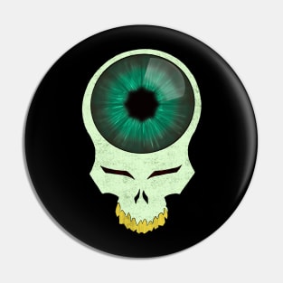 All Seeing Skull Pin