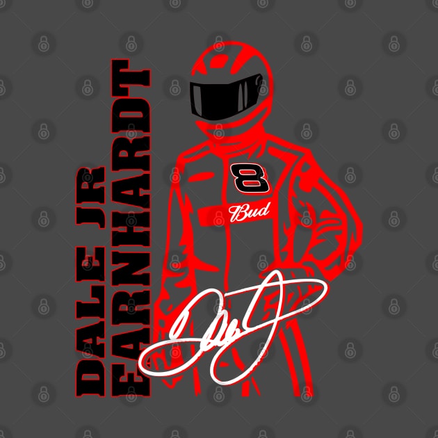 #8 Dale Jr Fan Driver by Lifeline/BoneheadZ Apparel