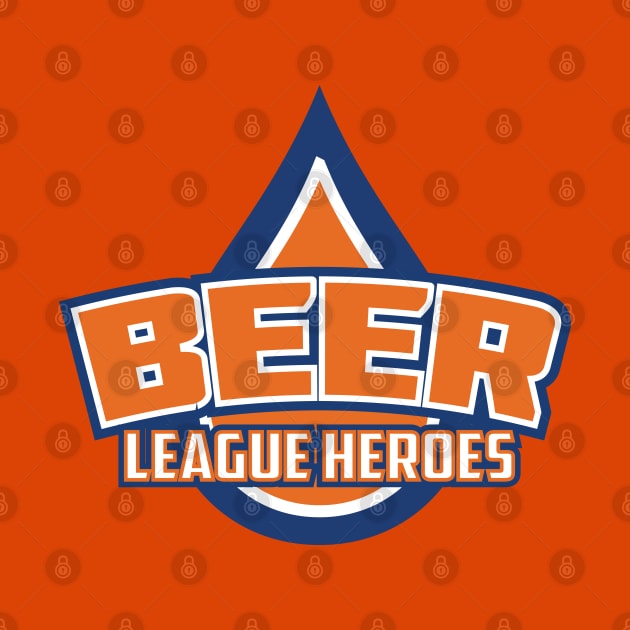 2016 Beer League Heroes Logo Tee by Beerleagueheroes.com Merch Store