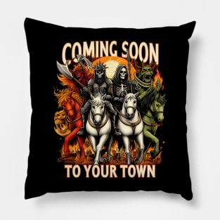 The Four Horsemen of the Apocalypse World Tour Pillow