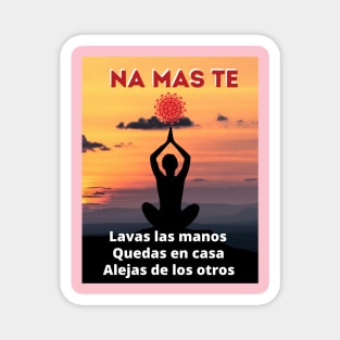 Na mas te contra COVID19 (Spanish/Español) Magnet